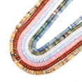 thumbnail image 6 of HOOUN Assorted Gemstones 2x4mm Rondelle Crystal Spacer Loose Beads for Jewelry Making-Malachite-1 String (Random), 6 of 9