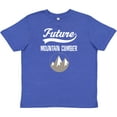 thumbnail image 3 of Inktastic Future Mountain Climber Hiking Youth T-Shirt, 3 of 5
