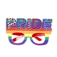 thumbnail image 1 of Sonducket Gafas de fiesta temáticas, accesorios divertidos para fotos, decoración, amor, orgullo, carnaval, Iris, gafas de cristal, accesorios, Type1 NO1, 1 of 6