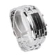 thumbnail image 4 of Reloj LED Pantalla de modo de tiempo binario único Estructura de arco convexo Reloj de pulsera LED resistente al agua Reloj electrónico Plata L, 4 of 10