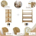 thumbnail image 3 of Librería Casual Home Montego con 3 estantes, blanca, 70 cm de ancho, 3 of 5