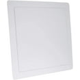 thumbnail image 2 of Plastic Access Panel for Drywall Ceiling 12 x 12 Inch Reinforced Plumbing Wall Access Door Removable Hinged, White, 2 of 4