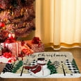 thumbnail image 6 of Cheapark Christmas Tree Printed Entry Door Mat - Absorbent Bathroom Foot Mat, Festive Floor Decor for Entryway Home Holiday Indoor Celebrations, 6 of 6