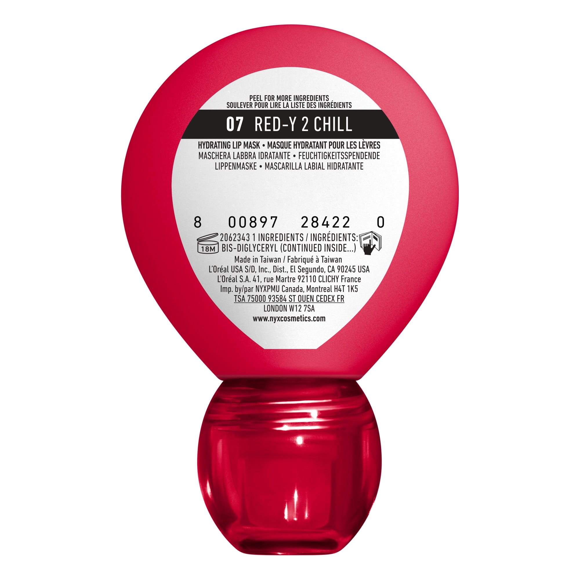 NYX Professional Makeup Smushy SOS, Hydrating Lip Mask