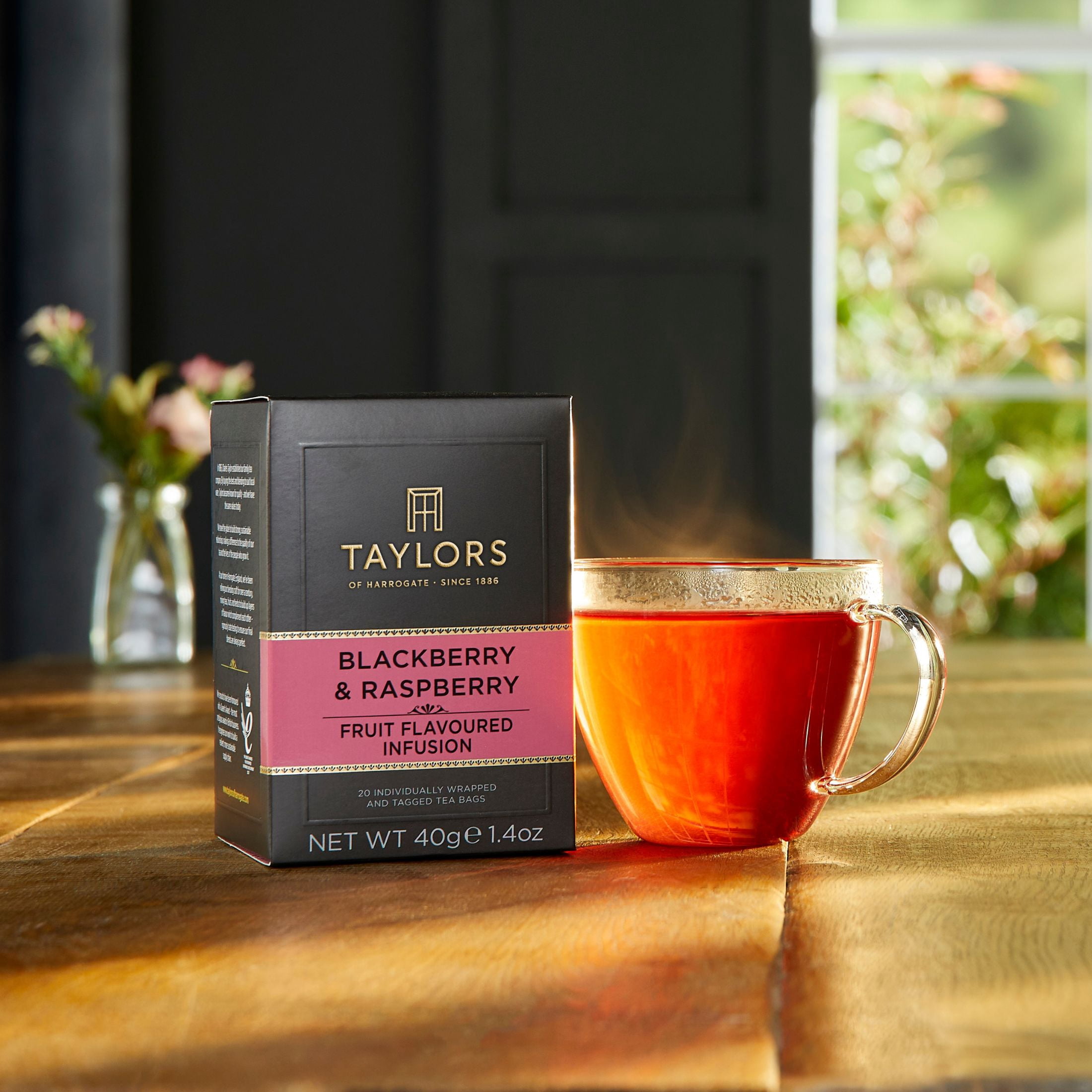 Taylors of Harrogate Blackberry & Raspberry, Herbal Tea
