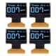 thumbnail image 1 of 4 Uds. Pantalla LCD de diodo emisor de luz orgánico de 0,96 pulgadas resolución de 30PIN 128x64 pantalla de visualización clara pantalla azul, 1 of 14
