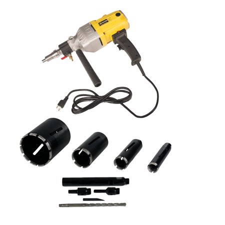 - Steel Dragon Tools® 85D with 1.5in. 2in. 3in. 5in. Dry Diamond Core Drill Bits