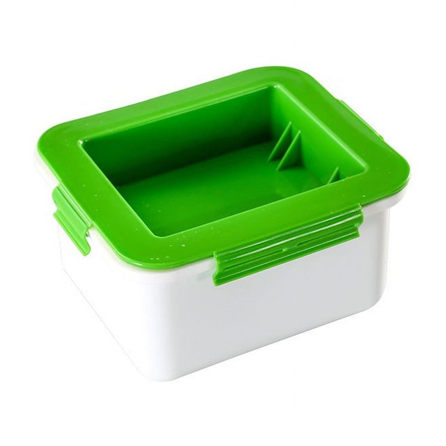 1 unidad de prensador de tofu, escurridor, dispositivo de eliminación de agua, elimina automáticamente las herramientas de cocina de agua para hacer que el tofu sea más delicioso