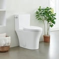 thumbnail image 4 of Soroca Side-Flush Elongated One-Piece White Ceramic Toilet with ADA Chair Height, 4 of 14