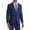 Blue, variant on Men's Extreme Slim Fit Wool Blazer Luxury Sport Coat