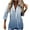 Blue womens tops summer, variant on USSUMA T-Shirts for Women Trendy,Women's Tie-Dye Shirt Button Down Shirts Roll Up Sleeve Ombre Blouse Casual Summer Work Tunic Tops