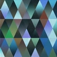 thumbnail image 1 of Ahgly Company Machine Washable Indoor Square Transitional Macaw Blue Green Area Rugs, 7' Square, 1 of 7