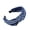 navyblue, variant on Black Cloth Knotting Leaves Wide Hairband - Stylish Hair Accessories for Women