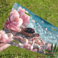thumbnail image 5 of 1 Pcs 2D Flat License Plate Covers & Frames, Baby Turtle For Decorative Front, Waterproof For Decoration Aluminum License Plate Covers & Frames Cover For Men Women, 12" X 6", 5 of 6