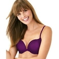 thumbnail image 1 of Maidenform Womens Love the Lift Push Up Demi Bra, 40B, Venetian Purple/Black, 1 of 1
