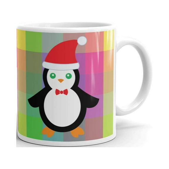 Christmas Penguin Holiday Funny Coffee Tea Ceramic Mug Office Work Cup Gift 11 Oz