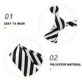 thumbnail image 3 of WASHWEPE Necktie Para En Poliéster Para Reuniones Y Eventos Formales, 3 of 7