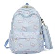 thumbnail image 3 of Cinnamoroll Series Backpack  Cartoon Anime Schoolbag Set  Casual Large Capacity Backpack  Kids Girl Travel Commute Knapsack, 3 of 7