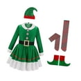 thumbnail image 4 of Conjunto de disfraz navideño Strade Fareast Limited para niñas y niños altura 160 cm, 4 of 8