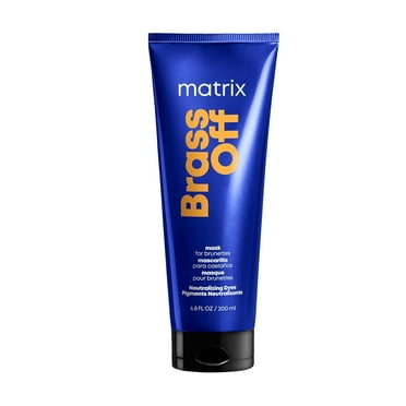 Matrix Brass Off Hair Mask for Brunettes Neutralization Dyes 6.8 oz