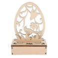 thumbnail image 2 of Wooden Decoration for Easter, Unique Easter Glow, Holiday Table Decoration (18.5 x 12.5 x 4.5 cm), 2 of 2