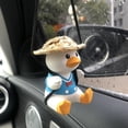 thumbnail image 2 of Cute Cartoons Accessories for Car Interior Ornaments Duck Car Pendant Duck Swing Car Rearview Mirror Decor Birthday Gift Auto Crafts Doll, 2 of 9