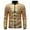 Gold, variant on Mens Sparkly Glitter Jacket Coat Sequin Jacket Shiny Disco Clubwear Uniform Full Zipper Cardigan Coats for Performing Wine 6(L)