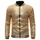 thumbnail image 1 of Chaquetas Para Hombres Chaqueta de Otoño Casual Sólido Cuello de Pie Manga Larga Lentejuelas Vestido de Baile Cremallera Odeerbi  ODB175134, 1 of 5