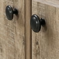 thumbnail image 5 of South Shore Morgan 4-Door Storage Cabinet, Weathered Oak, 5 of 10