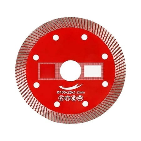 

Qsnailfrr Ultra-Fine Corrugated Tile Cutting Discs Master Diamond AA Saw Disc Wheel AUEx C7Y5