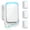 1, variant on Plug-In Ionic Air Purifier (4 Pack), Home Air Ionizer, Silent Filterless Air Purifier, Silent Filterless Air Purifier for Home, Portable Negative Ion Air Freshener for Pet Odors, Dust, and Smoke.