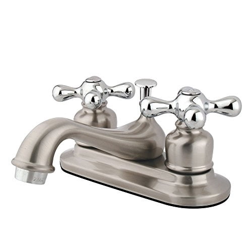 Kingston Brass GKB602B Restoration Lavatory Faucet - Polished Brass With Pop-Up Drain, 4.5" Spout - View #9