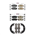 thumbnail image 1 of Transit Auto Front Rear Ceramic Disc Brake Pads and Parking Shoes Kit for Car 2016-2020 Toyota Mirai KNN-101160, 1 of 11