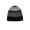 Black Navy, variant on Men's Heat Holders Heatweaver Lined Ribbed Striped Hat Color: Black Blue Size: N/A