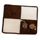 thumbnail image 3 of Alfombrilla para Rascar Gatos Sunnimix Marrón Y blanco cuadrado, 3 of 8