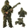 thumbnail image 2 of Traje Ghillie Al Aire Libre Para Niños, Traje De Camuflaje De Francotirador, Ropa De Camuflaje De Jungla, Equipo De Caza, 2 of 5