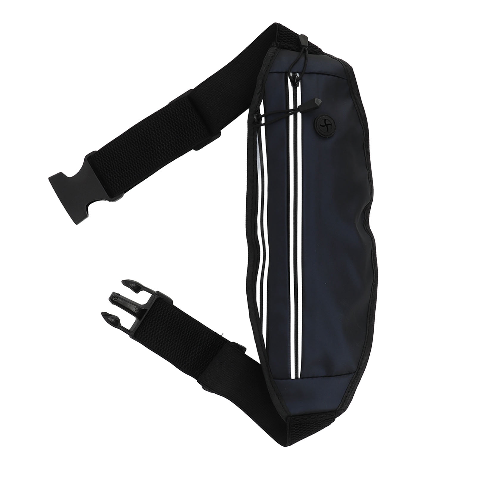 Ceinture De Course Waterfly Rp01, Ajustable Réfléchissante, Sac Banane Fin Noir, Unisexe