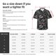 thumbnail image 5 of Fotbe Snake Camisa Hawaiana para Hombre Unisex – Camisa Casual de Verano con Botones de Manga Corta de Algodón y Lino,3X-Large, 5 of 7