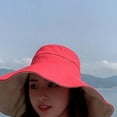 thumbnail image 2 of Reversible Large Bucket Hats for Woman Foldable Sunhat UV Sun Protection Wide Brim Sun Hat Summer Beach Cap Sunshade Hats for women, 2 of 7
