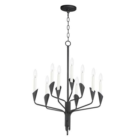 

Maxim 24349BK 24.5 x 31 x 24 in. Calyx-Chandelier Black