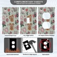 thumbnail image 3 of Light Switch Cover Switch Plate Outlet Cover Plug Cover for Electrical Duplex Outlets Dog and Letter Envelopes Pattern, 3 of 6