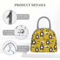 thumbnail image 4 of Disketp Cartoon Bear Yellow Bolsa Térmica para Almuerzo, Lonchera con Abertura Amplia y Gran Capacidad, Organizador Reutilizable para Mujeres, Hombres y Adultos, 4 of 6