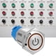 thumbnail image 5 of Interruptor N NC BuyWeek Redondo plano LED amarillo 16 mm, 5 of 8