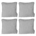 thumbnail image 1 of Cojin Decorativo Cuadrado Grande DICASA Set de 4 Petra Gris, 1 of 4
