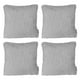thumbnail image 1 of Cojin Decorativo Cuadrado Grande DICASA Set de 4 Petra Gris, 1 of 4