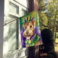thumbnail image 2 of Lakeland Terrier King of Mardi Gras House Flag 28 in x 40 in, 2 of 7