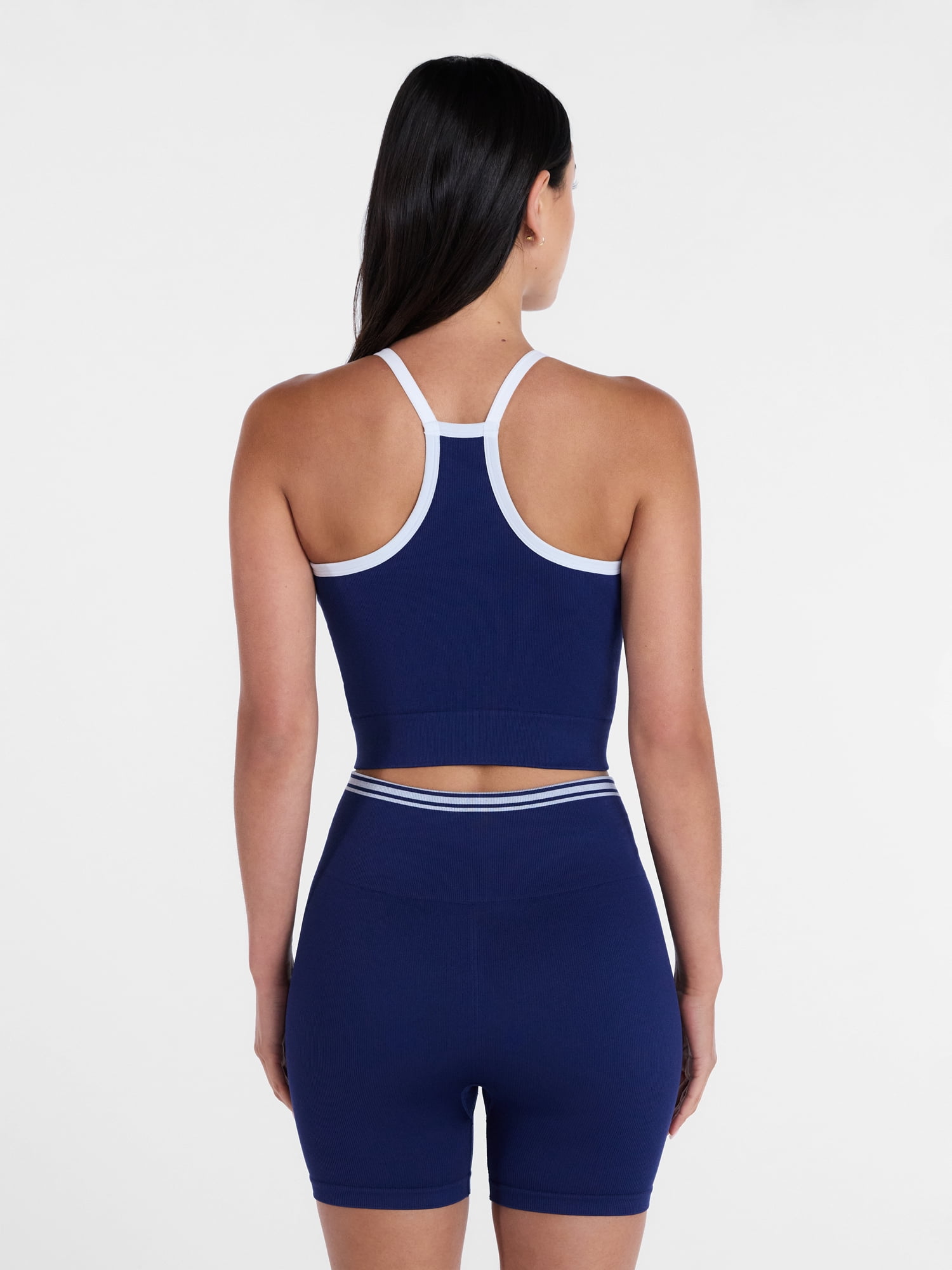 Penn Women's Seamless Racerback Brami & Biker Shorts, 2-Piece Set, Sizes S-XL