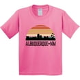 thumbnail image 3 of Inktastic Albuquerque New Mexico Skyline Youth T-Shirt, 3 of 5