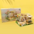 thumbnail image 3 of Ounissouiy Kit de casa de muñecas DIY desarrollo emocional e intelectual hecho con casa de muñecas en miniatura DIY casas de muñecas, 3 of 6