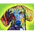 thumbnail image 2 of Dean Russo Collection 14x12 Gold Ornate Wood Framed with Double Matting Museum Art Print Titled - Dachshund, 2 of 4